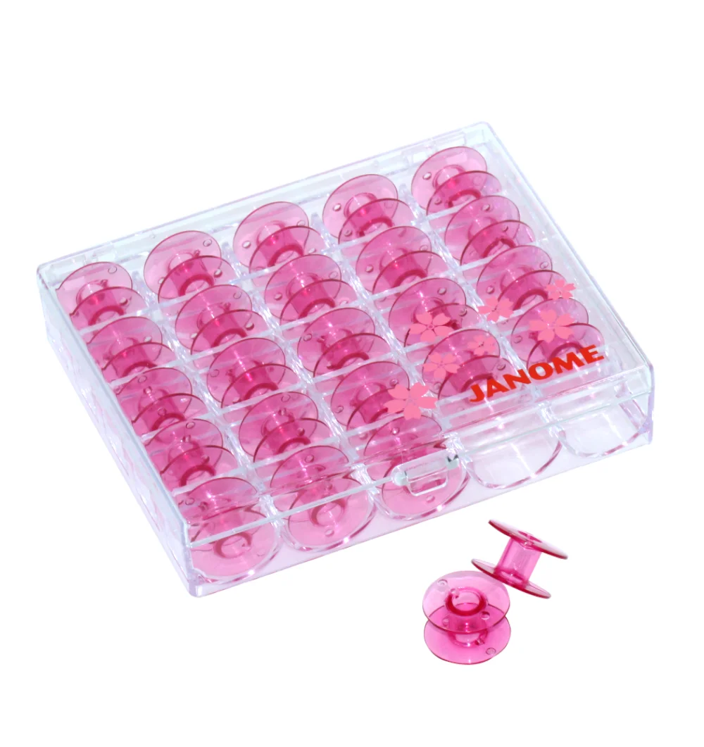 Carretes Rosados Caja 25 Unid.