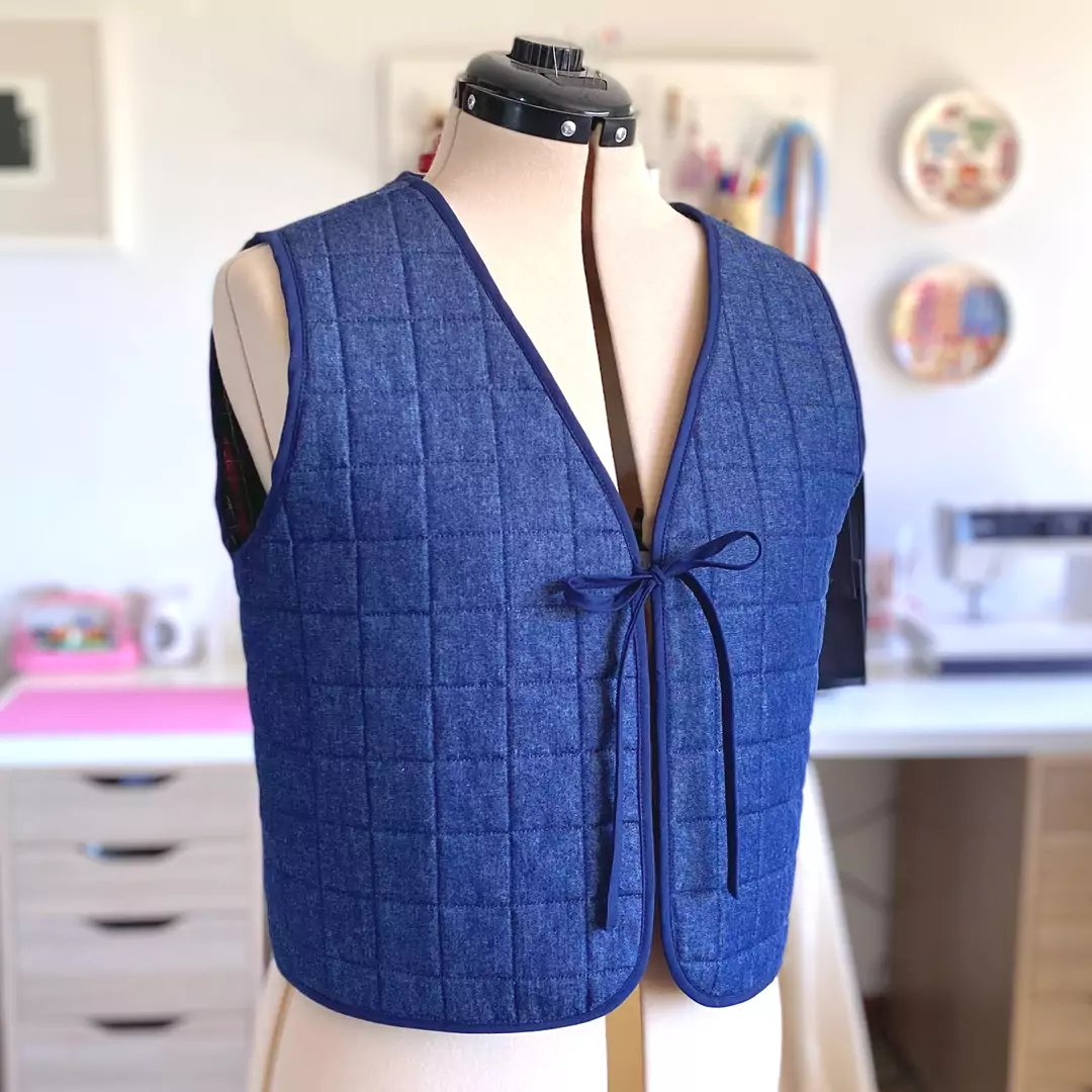 Molde Chaleco Vest Reversible 3 Molde Chaleco Vest Reversible