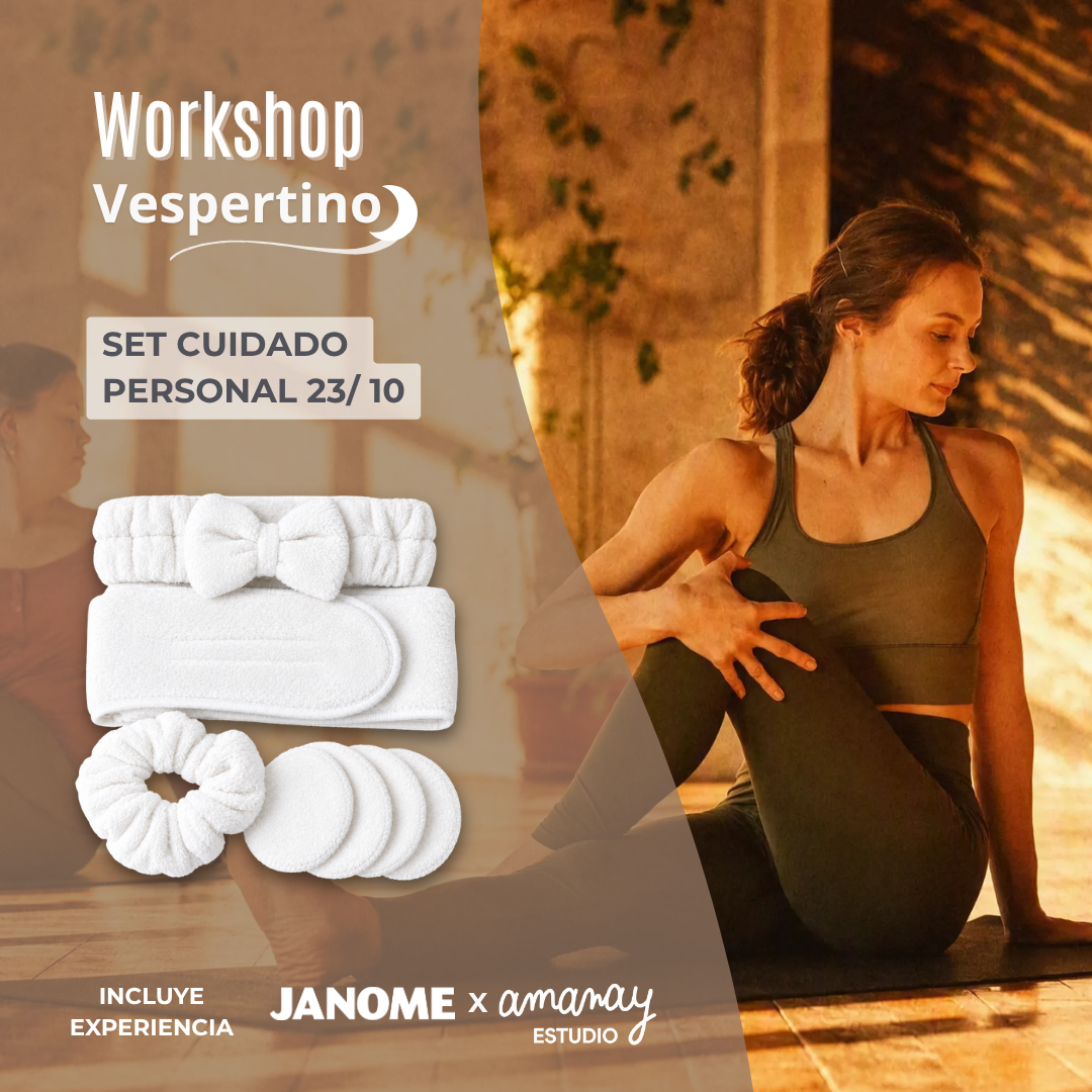 Workshop Vespertino Confección Set Skincare (23 de Octubre 2026)