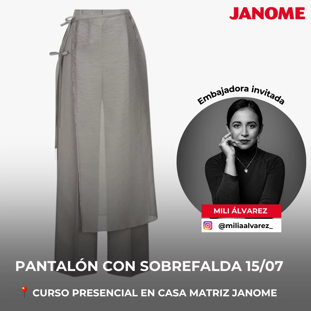Workshop Confección de Pantalón con Sobrefalda (15 de Julio 2026)