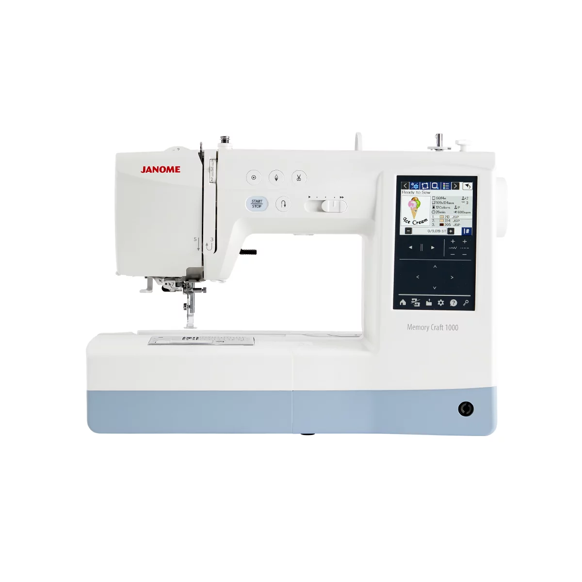 Máquina de Coser y Bordadora MC1000