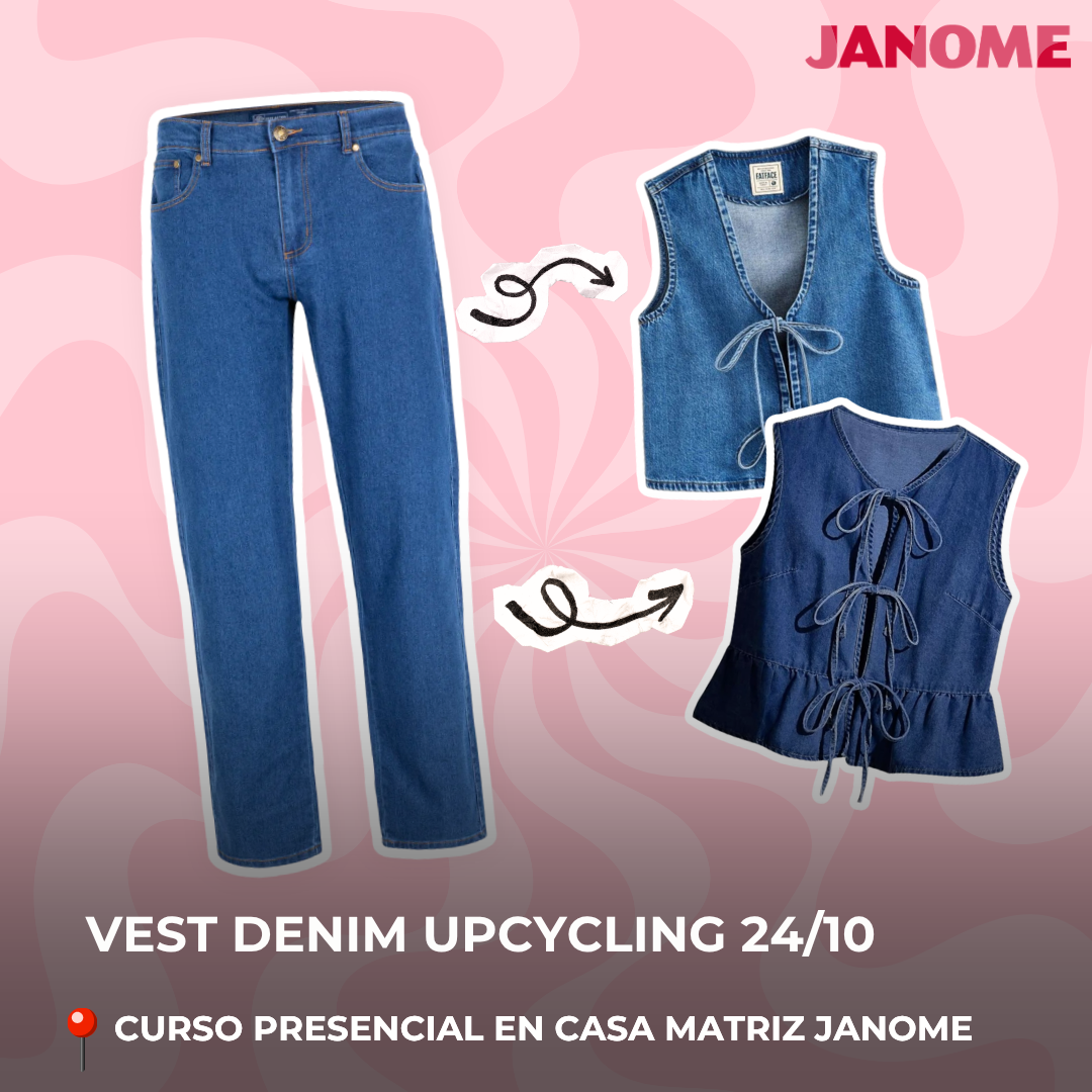 Workshop Confección Vest Upcycling (24 de Octubre 2026)