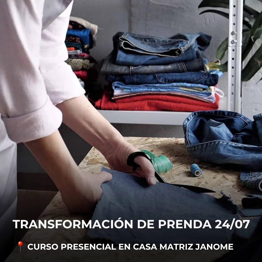 Workshop Transformación de Prenda (24 de Julio 2026)