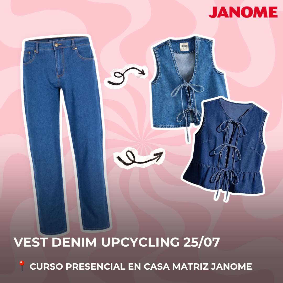 Workshop Confección VEST DENIM (25 Julio 2026)