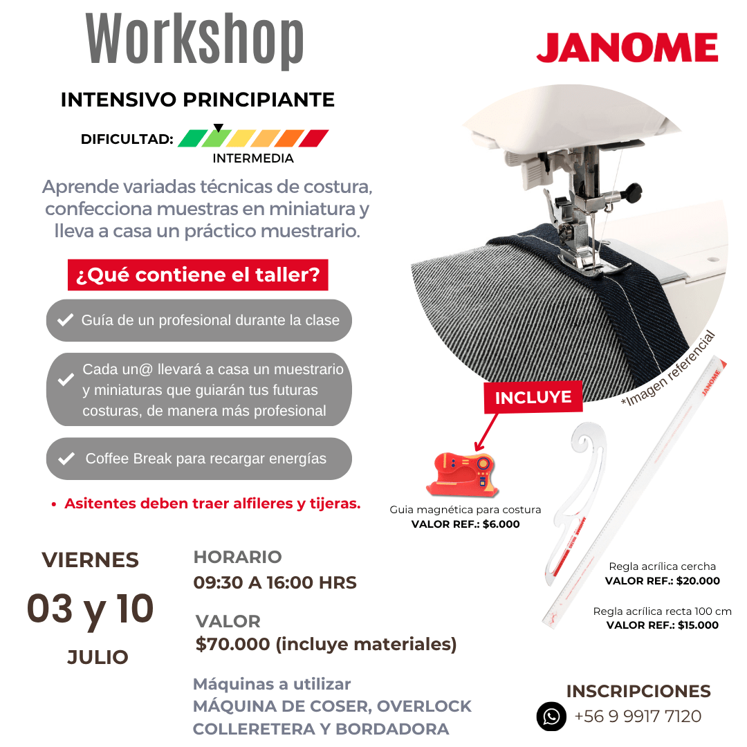 Workshop Intensivo Principiante- 2 Clases (03 y 10 de Julio 2026)