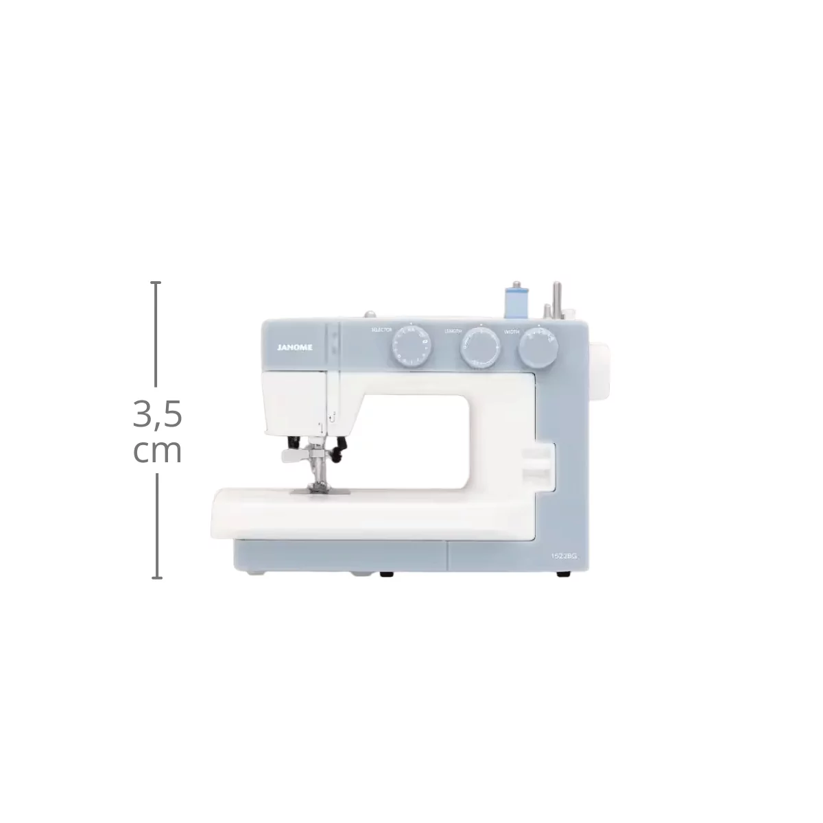 Mini Máquina de Coser Coleccionable- Modelo 1522 Color Variado