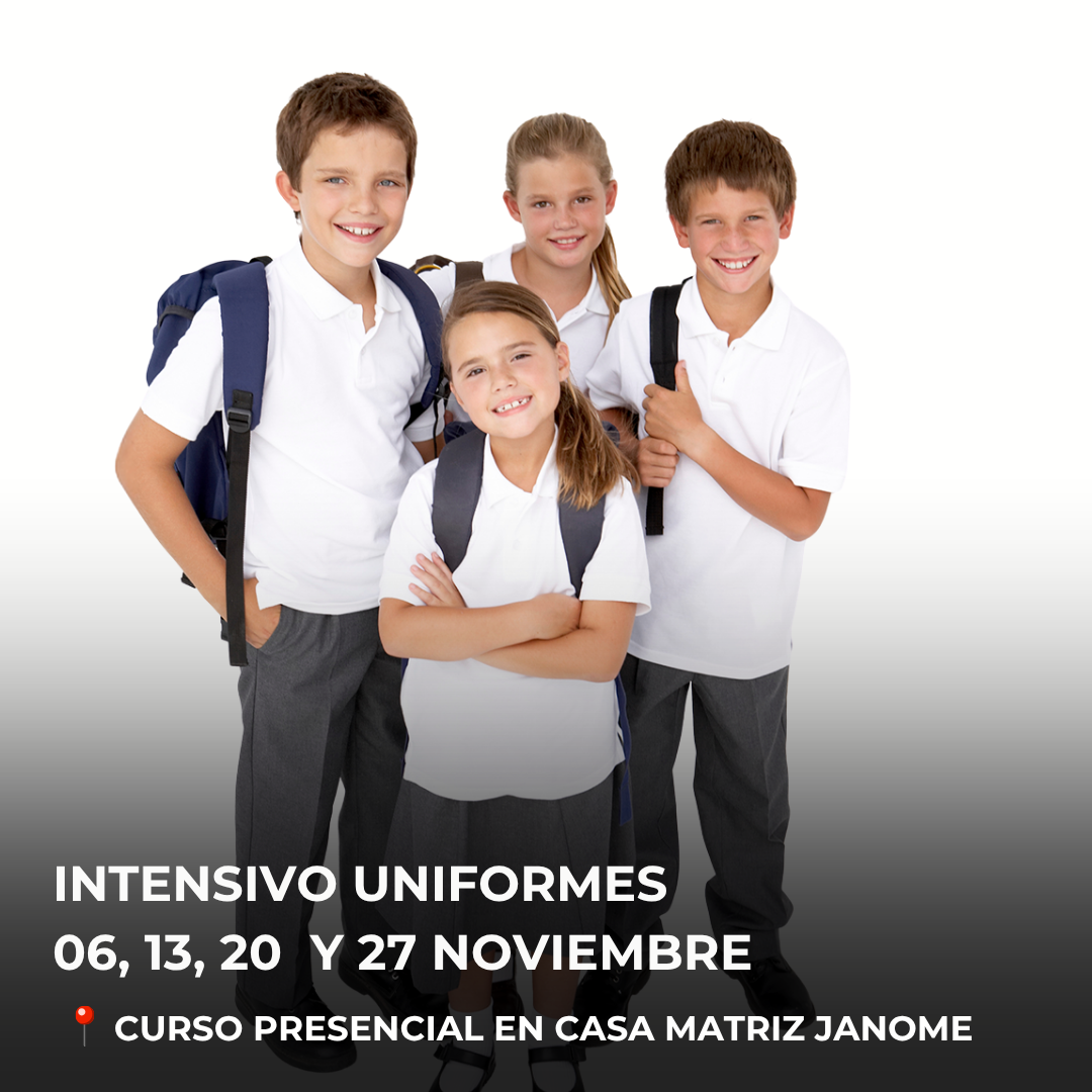 Workshop Intensivo Uniforme (06-13-20 y 27 de Noviembre 2026)